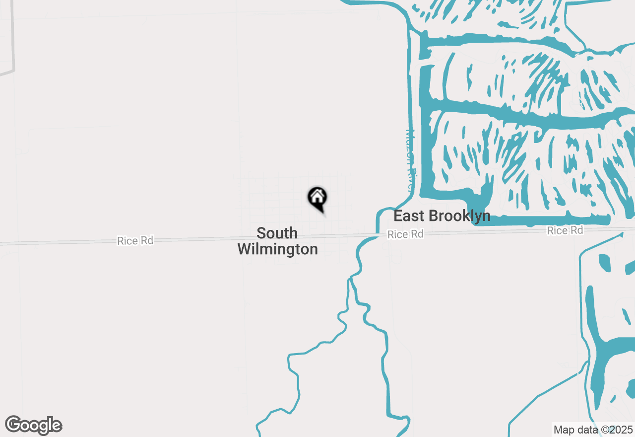 Map of 70 Rice Street, South Wilmington, IL 60474