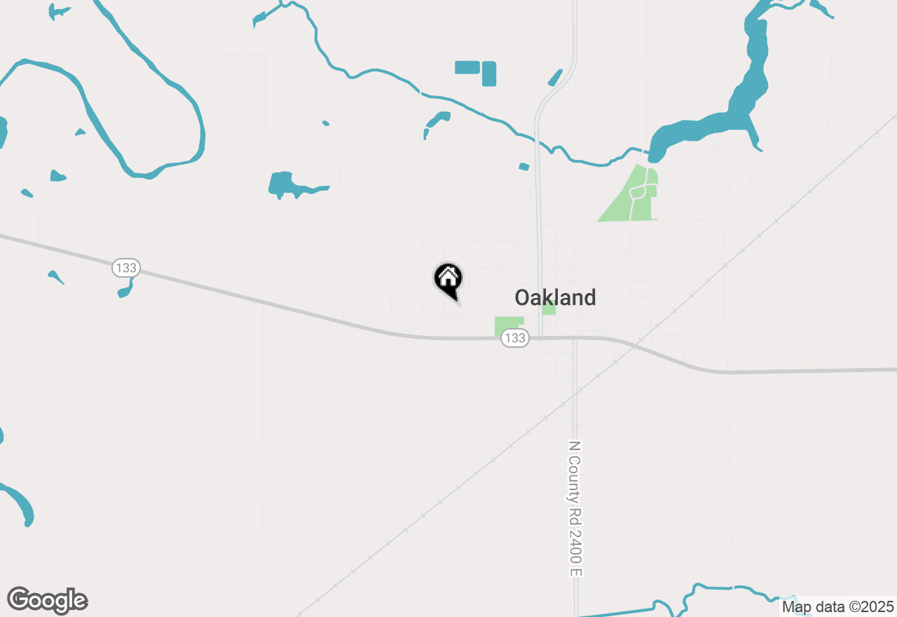 Map of 315 W Main Street, Oakland, IL 61943