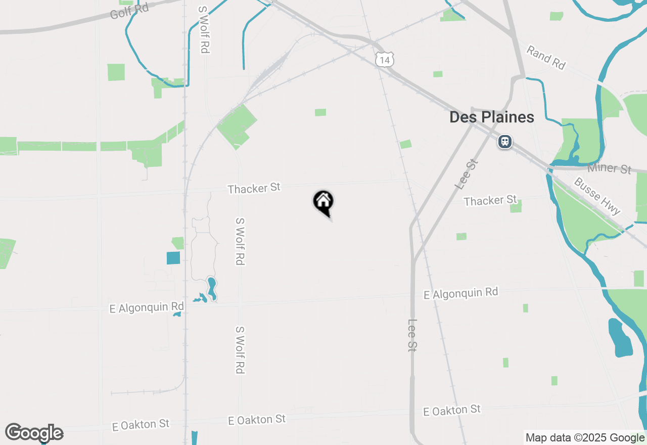 Map of 930 S 3rd Avenue, Des Plaines, IL 60016