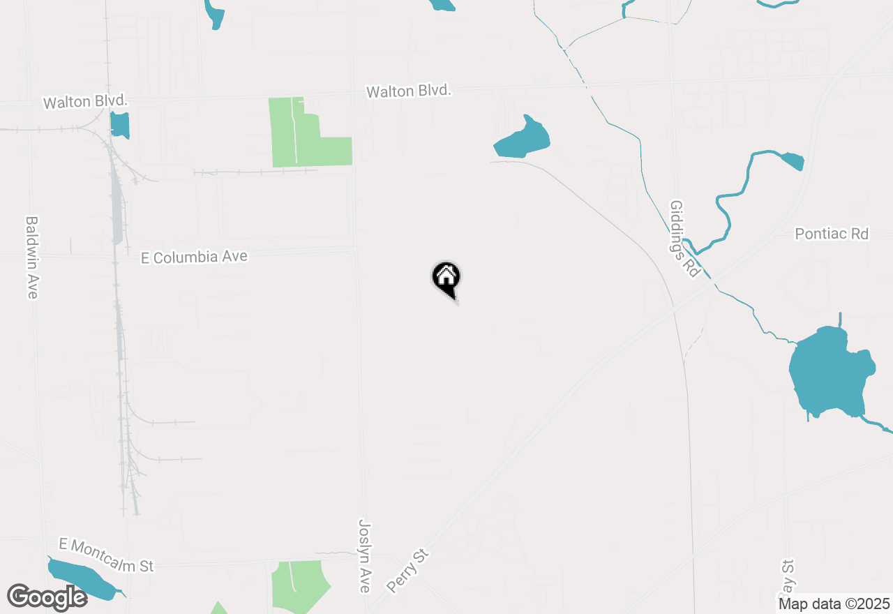 Map of 686 2nd Avenue, Pontiac, MI 48340