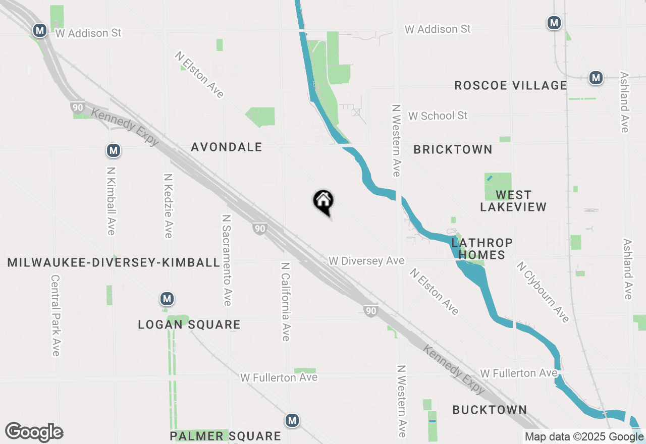 Map of 2920 N Talman Avenue, Chicago, IL 60618