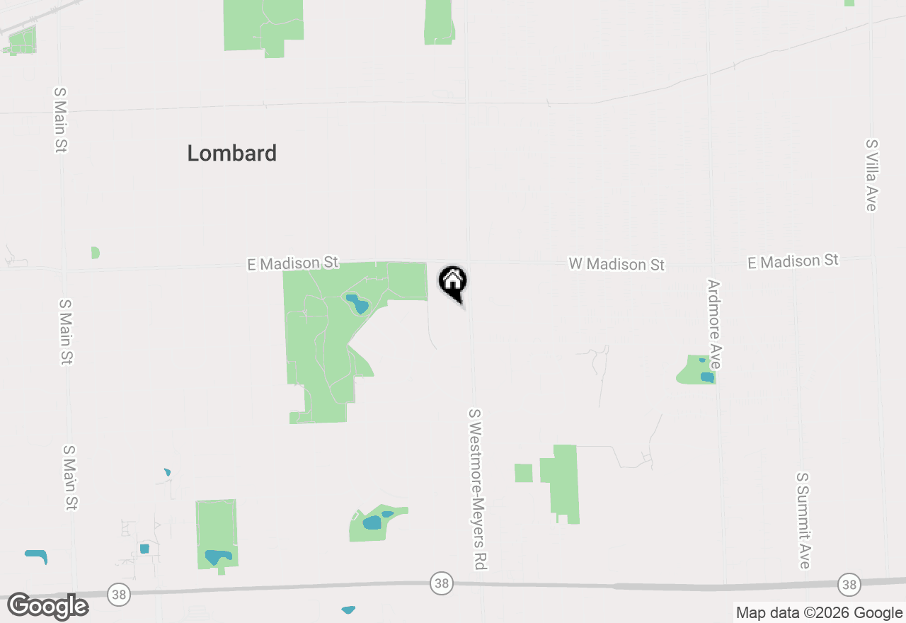 Map of 705 S School Street, Lombard, IL 60148