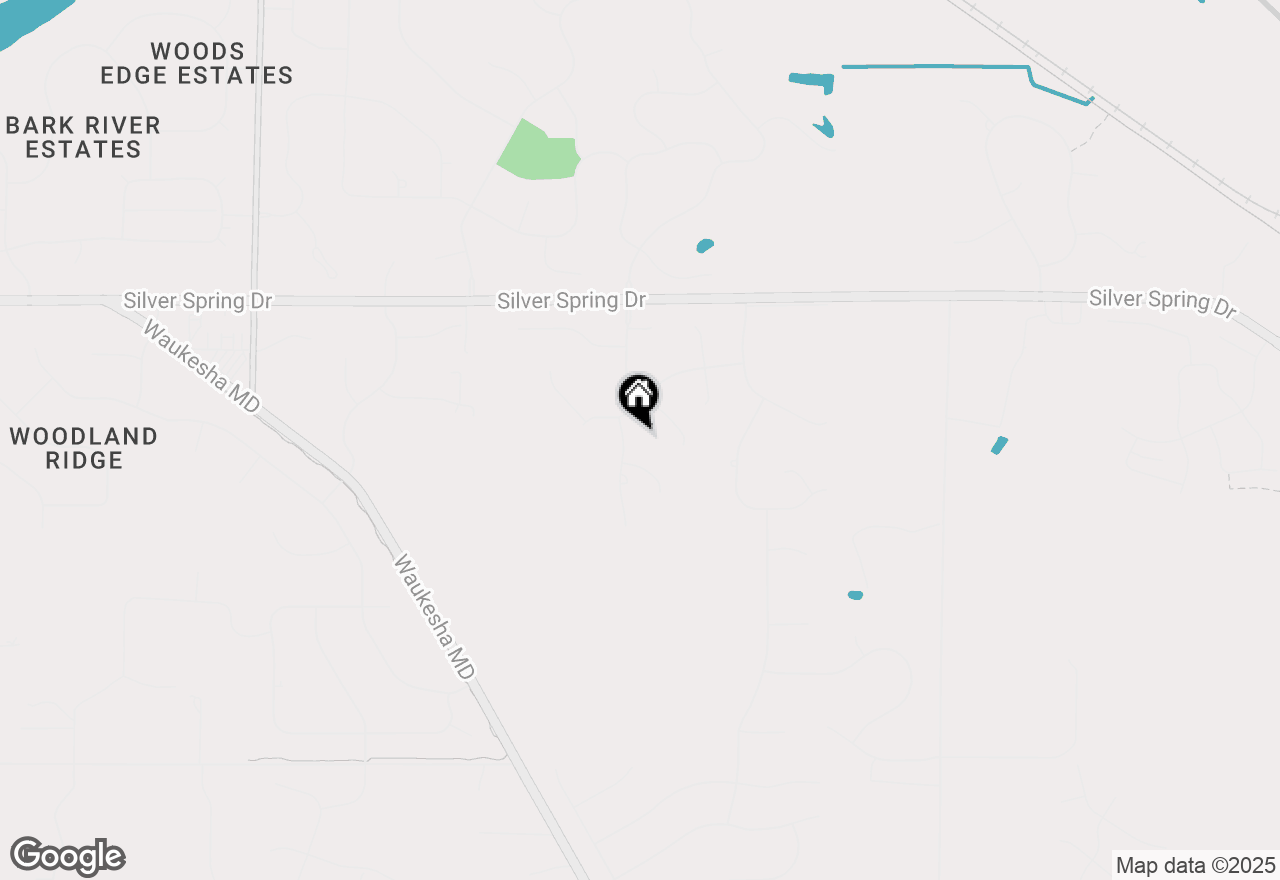 Map of W266N6560 Top-o-hill Dr, Sussex, WI 53089