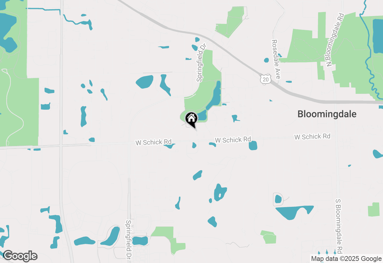 Map of 286 Lorraine Circle, Bloomingdale, IL 60108