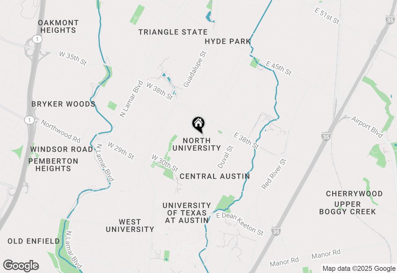 Map of 3400 Speedway #303, Austin, TX 78705
