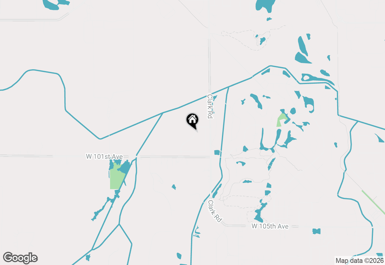 Map of 9952 Mathews Street, Crown Point, IN 46307