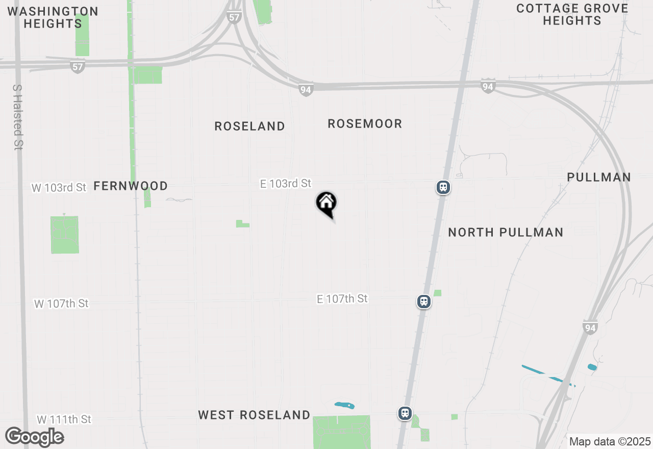 Map of 10425 S Prairie Avenue, Chicago, IL 60628