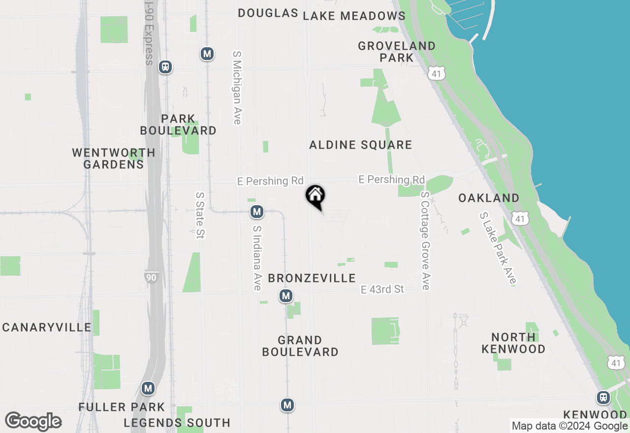 Map of 3957 S King Drive, Chicago, IL 60653