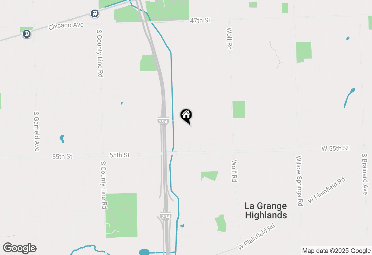 Map of 5320 Central Avenue, Western Springs, IL 60558