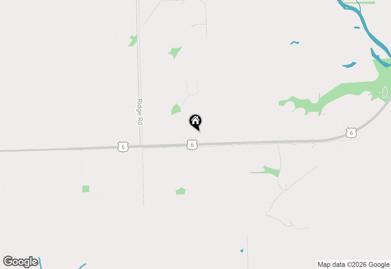 Map of 25548 S Mallard Drive, Channahon, IL 60410