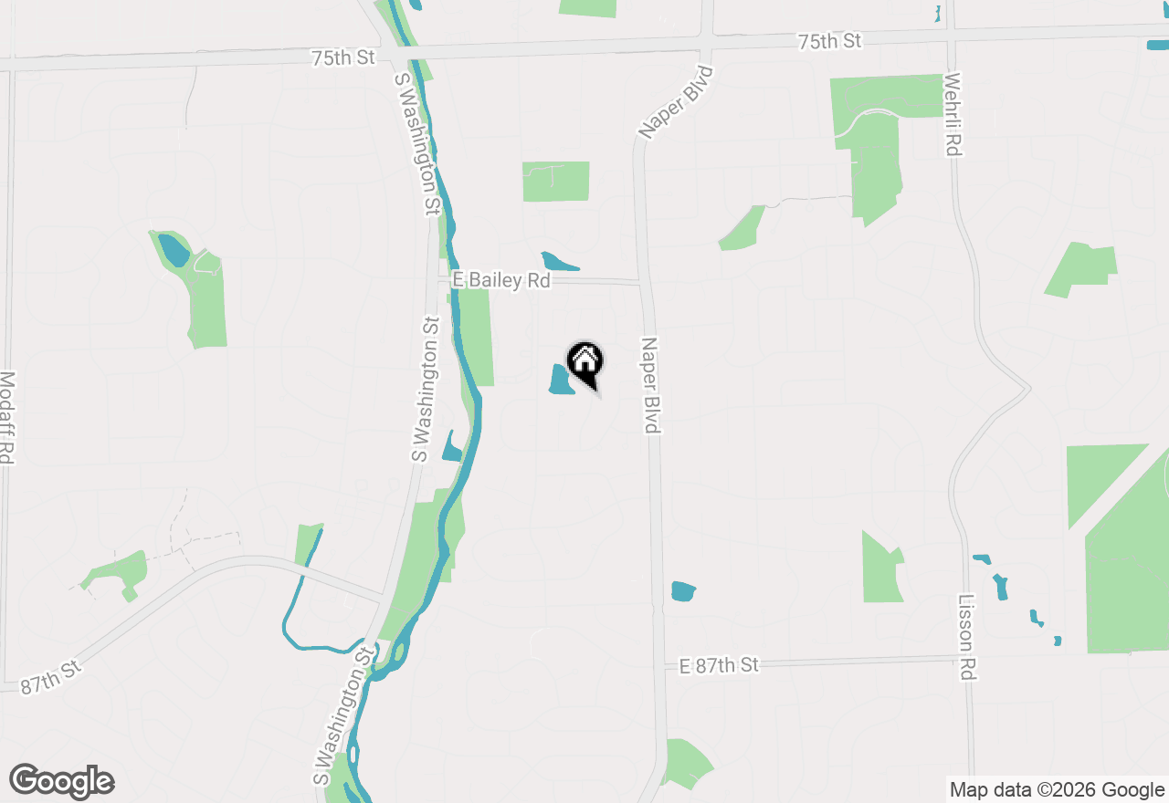 Map of 1723 Napoleon Drive, Naperville, IL 60565