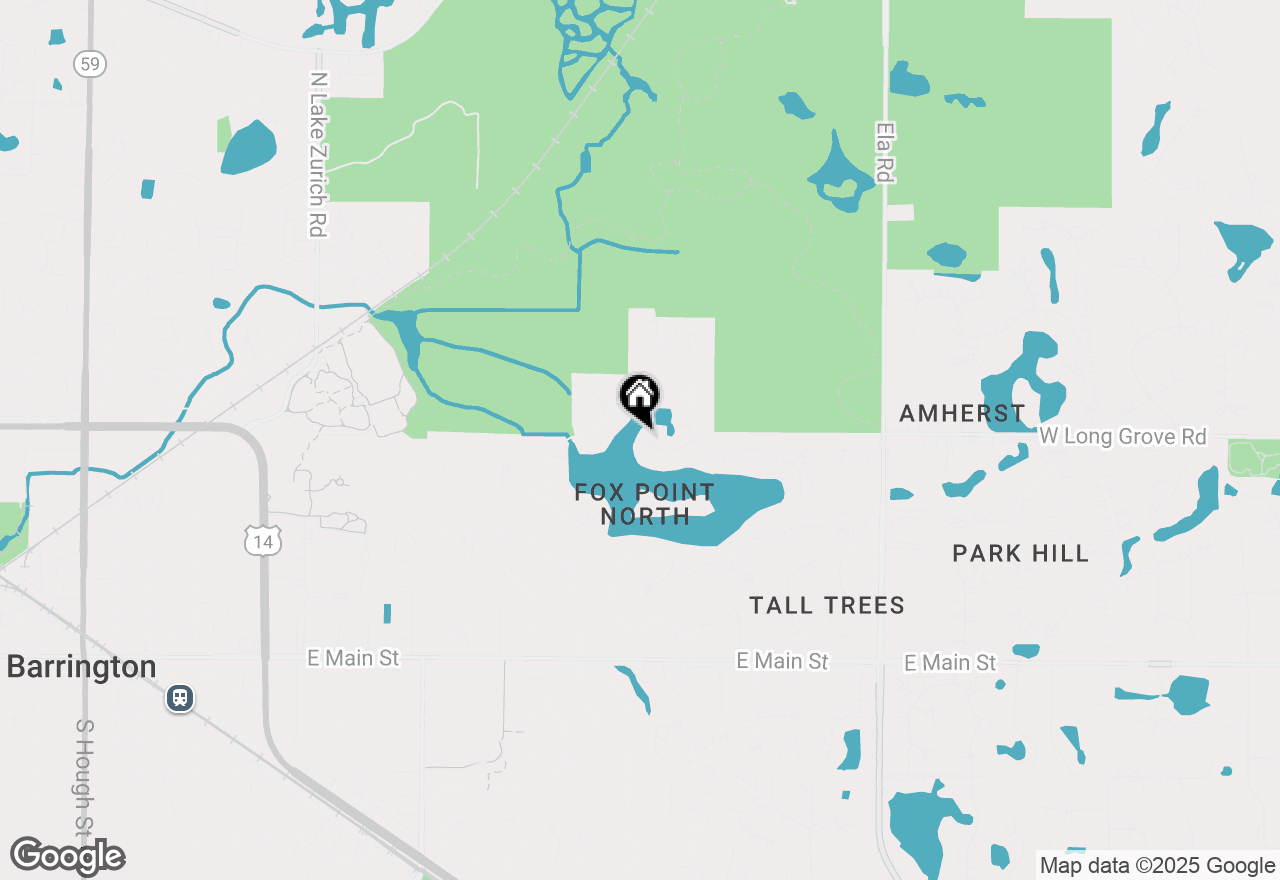 Map of 1288 The Point Street, Barrington, IL 60010