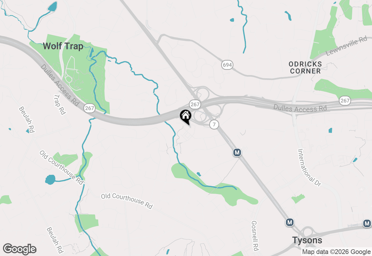 Map of 8866 Ashgrove House Lane #202, Vienna, VA 22182
