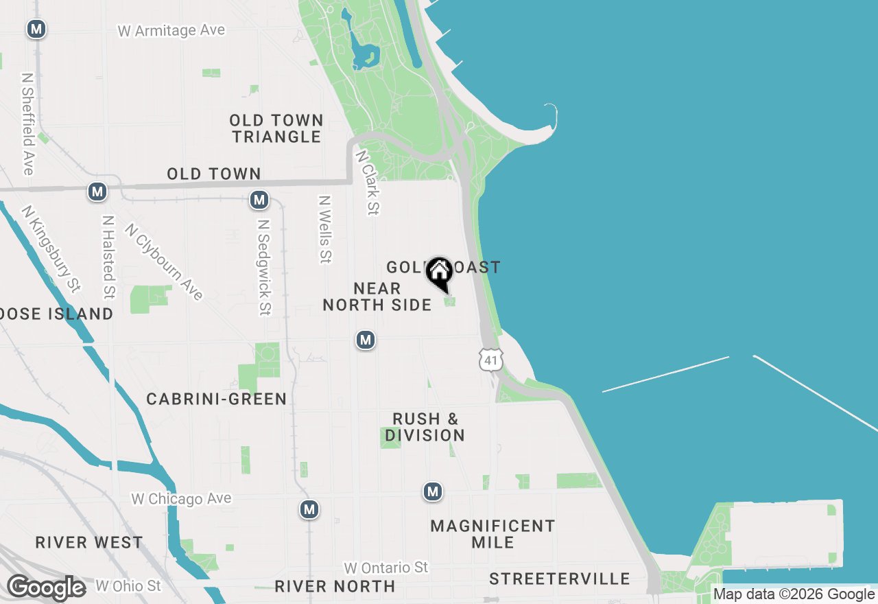 Map of 1260 N Astor Street #7, Chicago, IL 60610