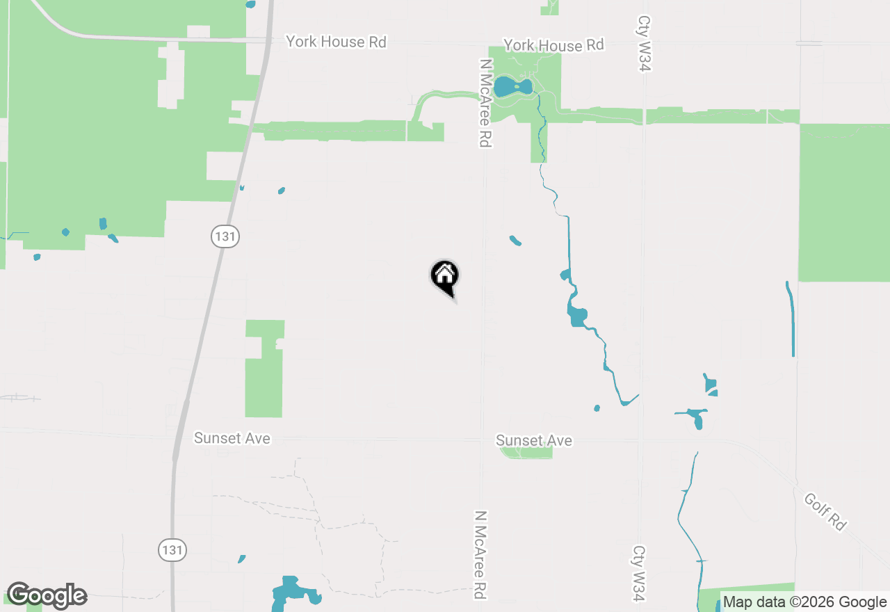 Map of 2632 Brnot Avenue, Waukegan, IL 60087