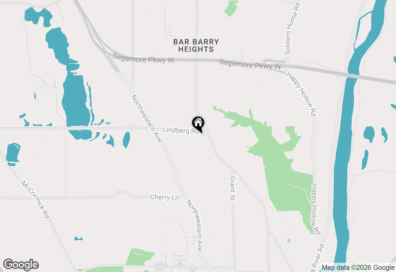 Map of 1840 Woodland Avenue, West Lafayette, IN 47906