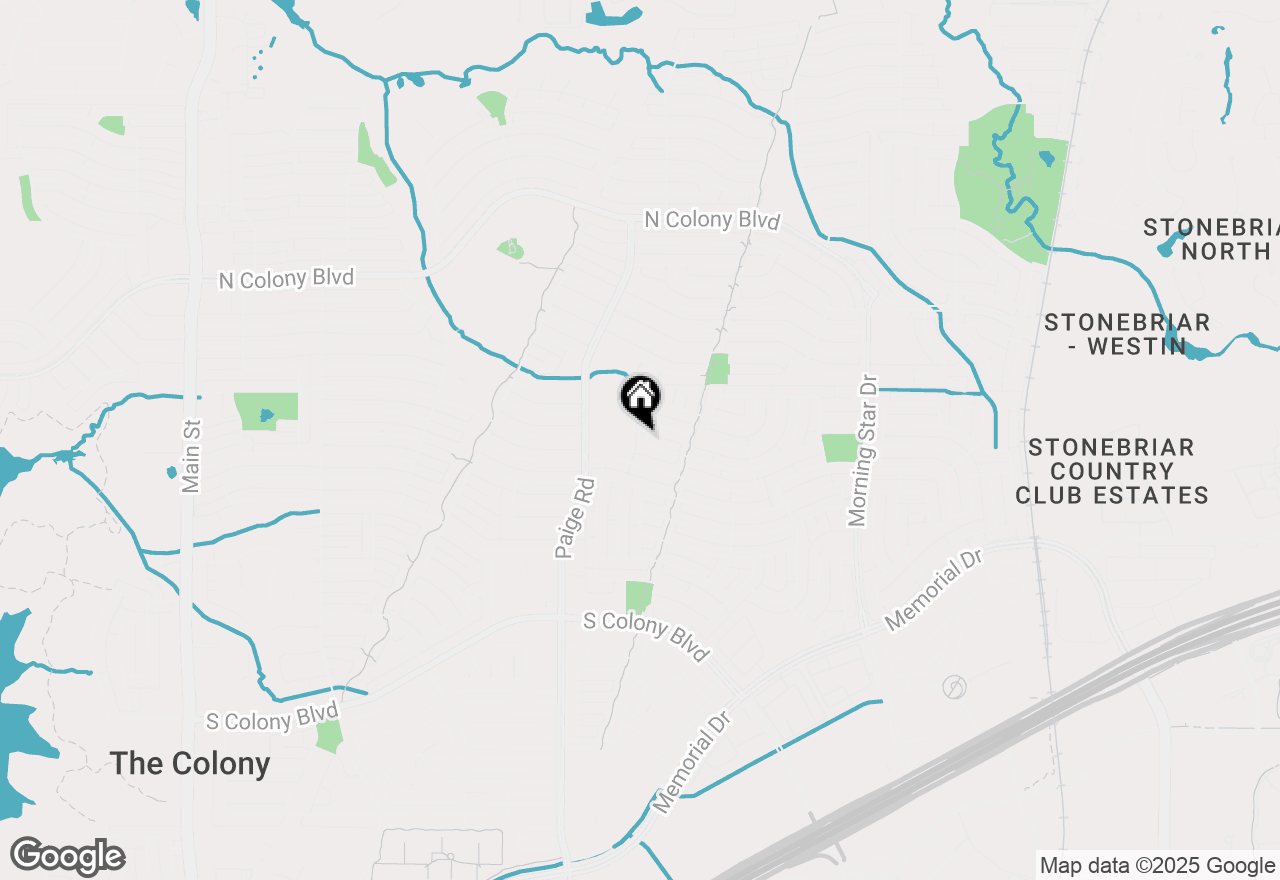 Map of 6505 Matson Drive, The Colony, TX 75056