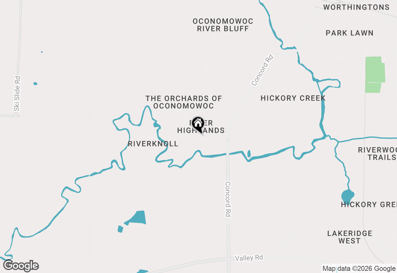 Map of 1520 Riverdale Dr, Oconomowoc, WI 53066