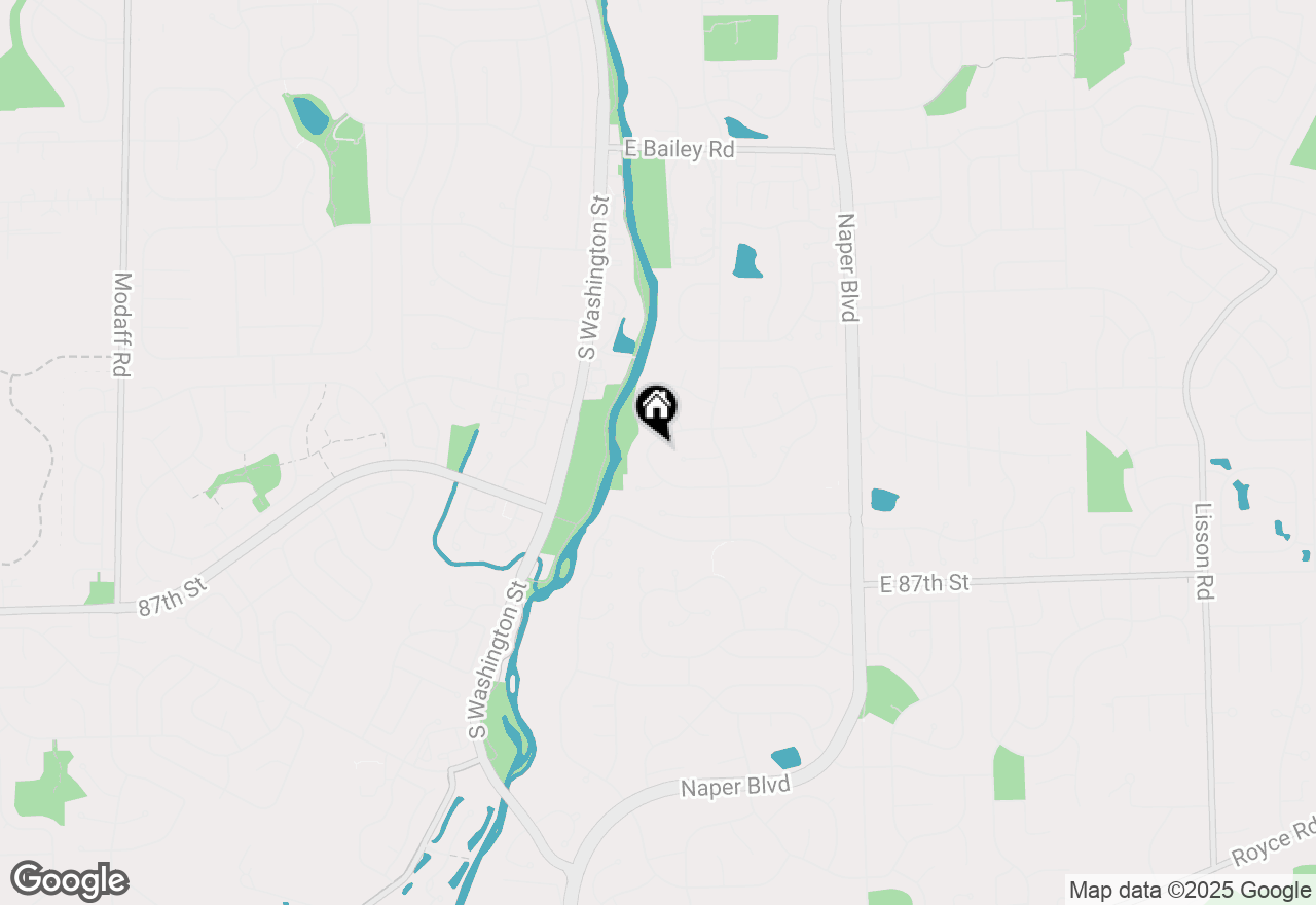 Map of 302 Carriage Hill Road, Naperville, IL 60565