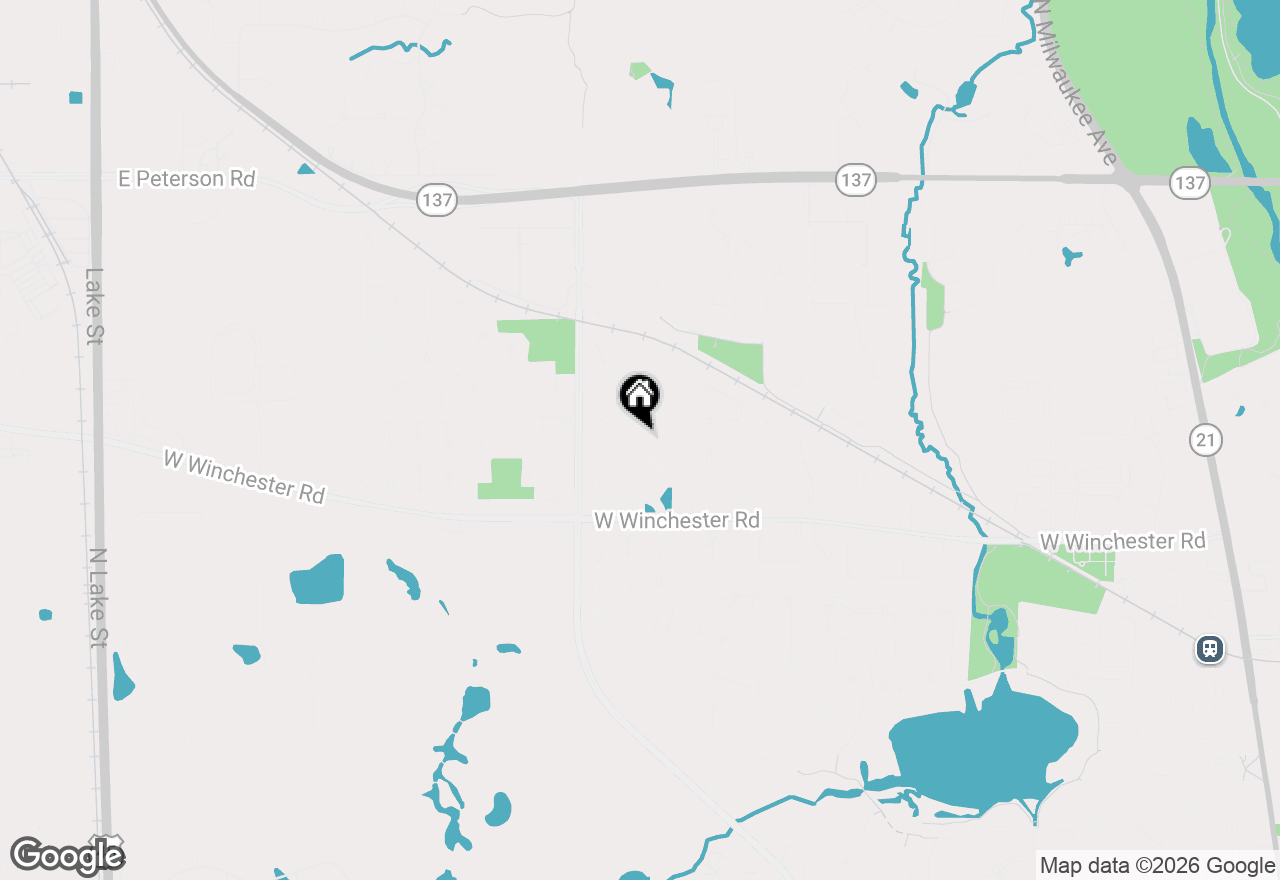 Map of 1204 Kristin Drive, Libertyville, IL 60048