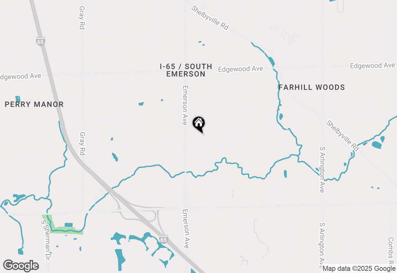 Map of 5123 Marble Court, Indianapolis, IN 46237