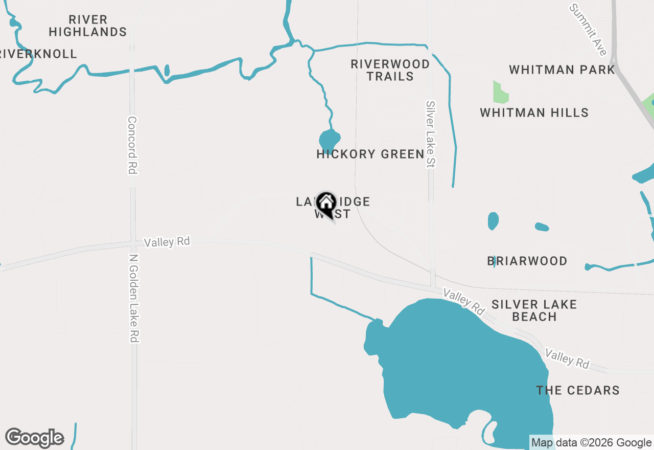 Map of 227 Shore Cir, Oconomowoc, WI 53066