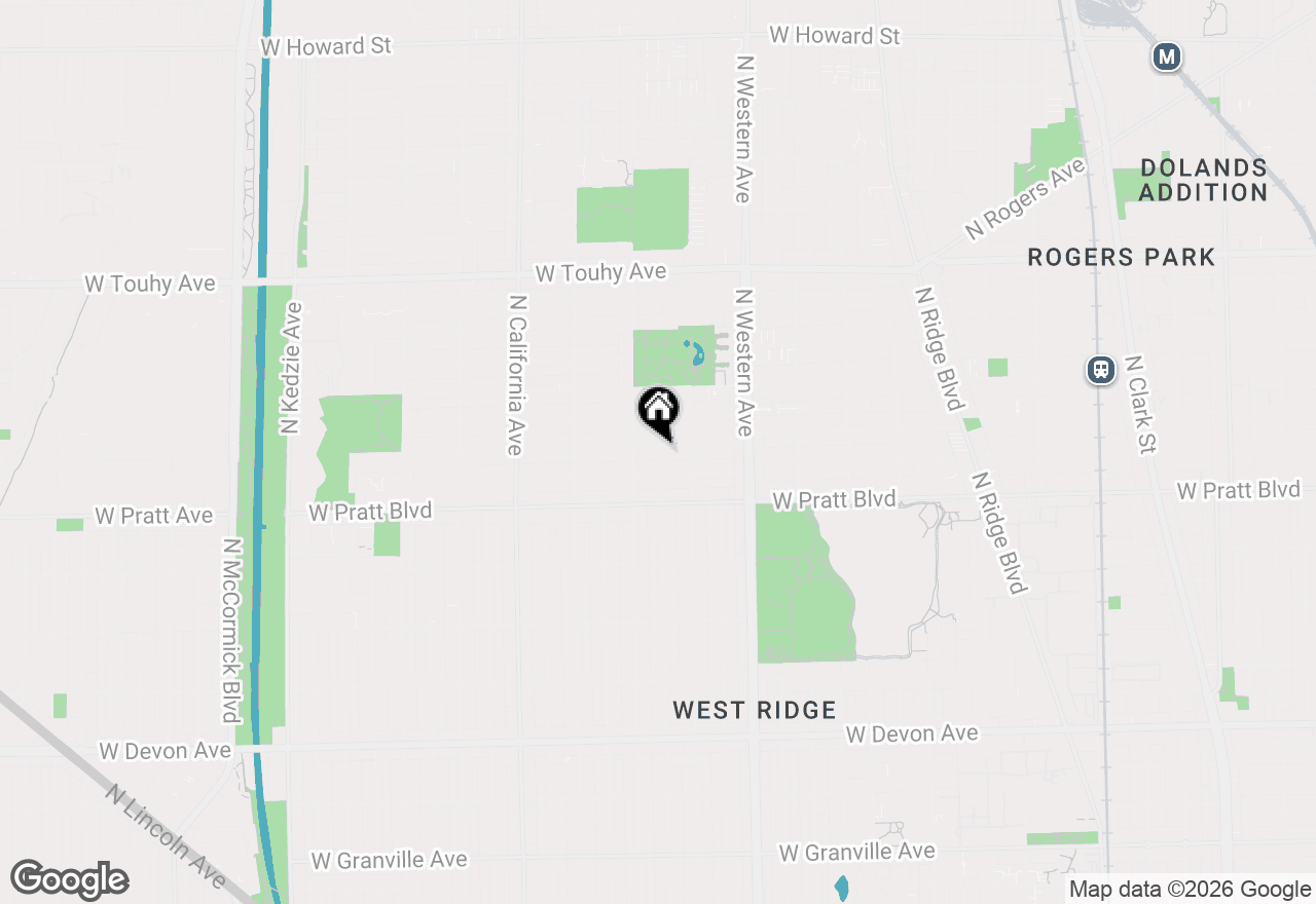 Map of 2531 W Morse Avenue, Chicago, IL 60645