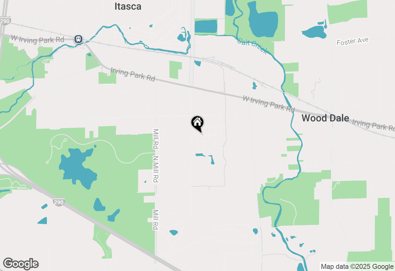 Map of 497 Washington Square #497, Wood Dale, IL 60191