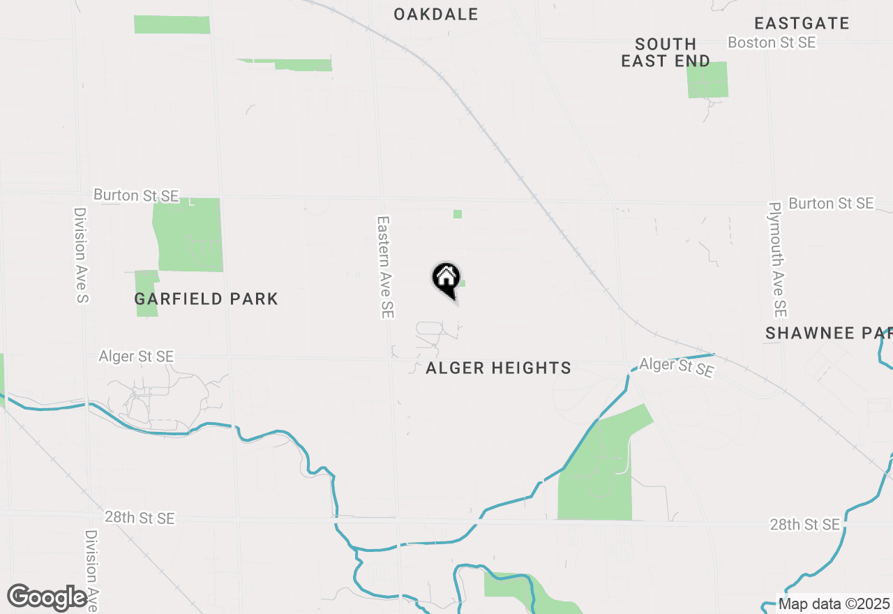 Map of 920 S Ottillia Street, Grand Rapids, MI 49507