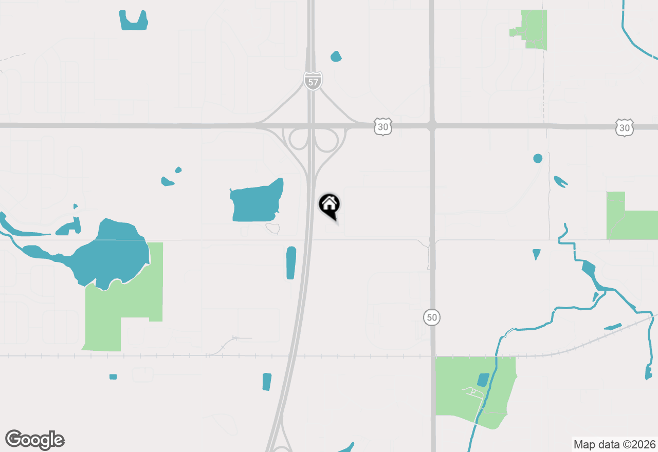 Map of 5245 Southwick Court, Matteson, IL 60443