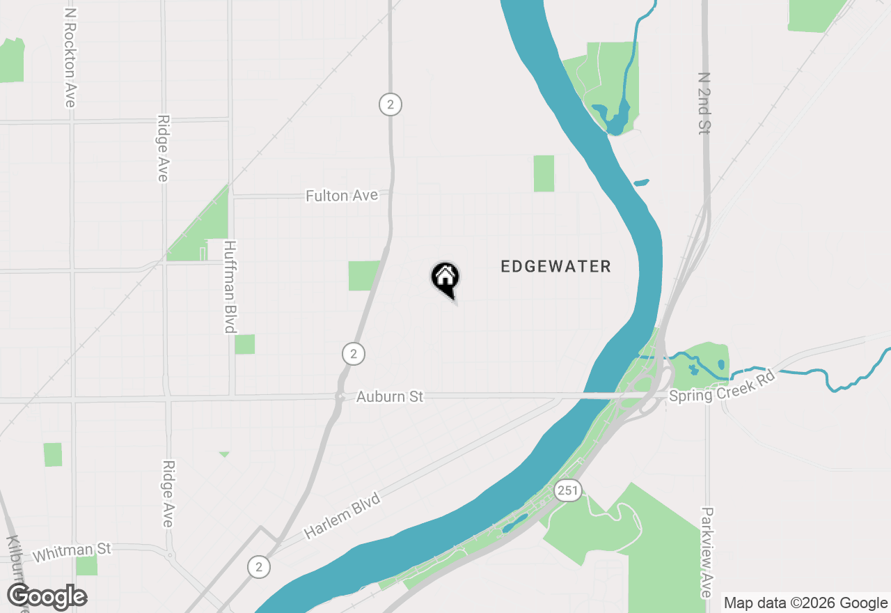 Map of 820 Cottage Grove Avenue, Rockford, IL 61103