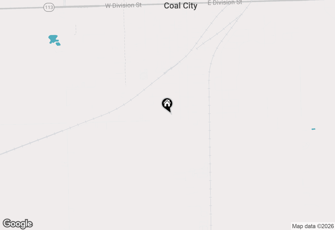 Map of 165 W Iroquois Street, Coal City, IL 60416
