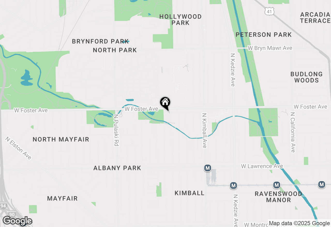 Map of 5140 N Monticello Avenue, Chicago, IL 60625