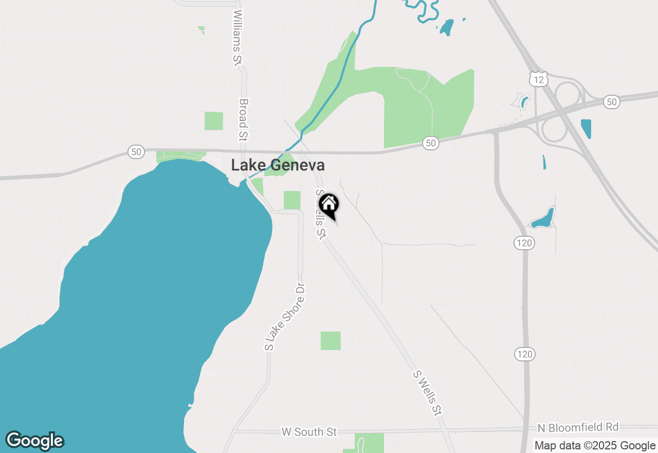 Map of 415 S Wells St #804, Lake Geneva, WI 53147