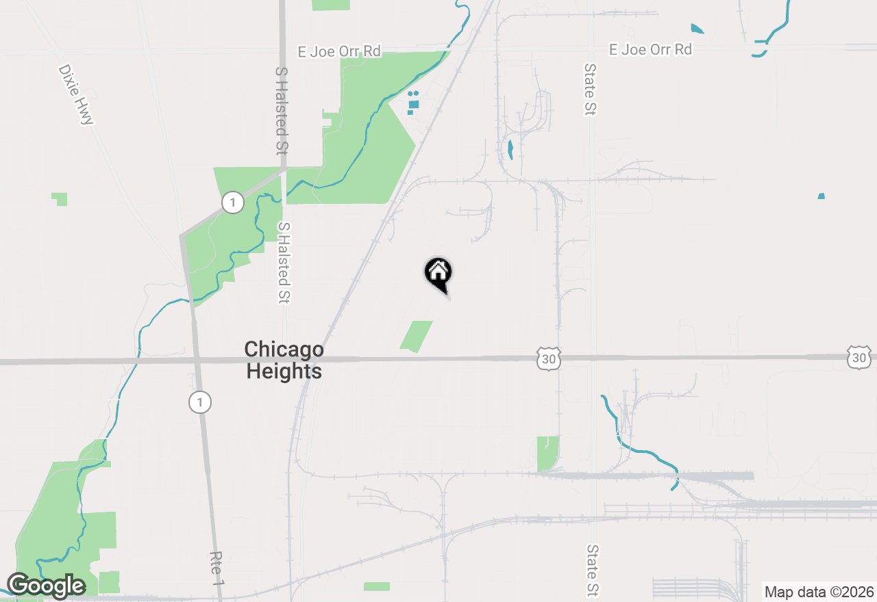 Map of 1224 Center Avenue, Chicago Heights, IL 60411