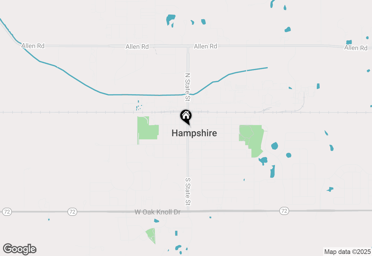 Map of 242 S State Street, Hampshire, IL 60140