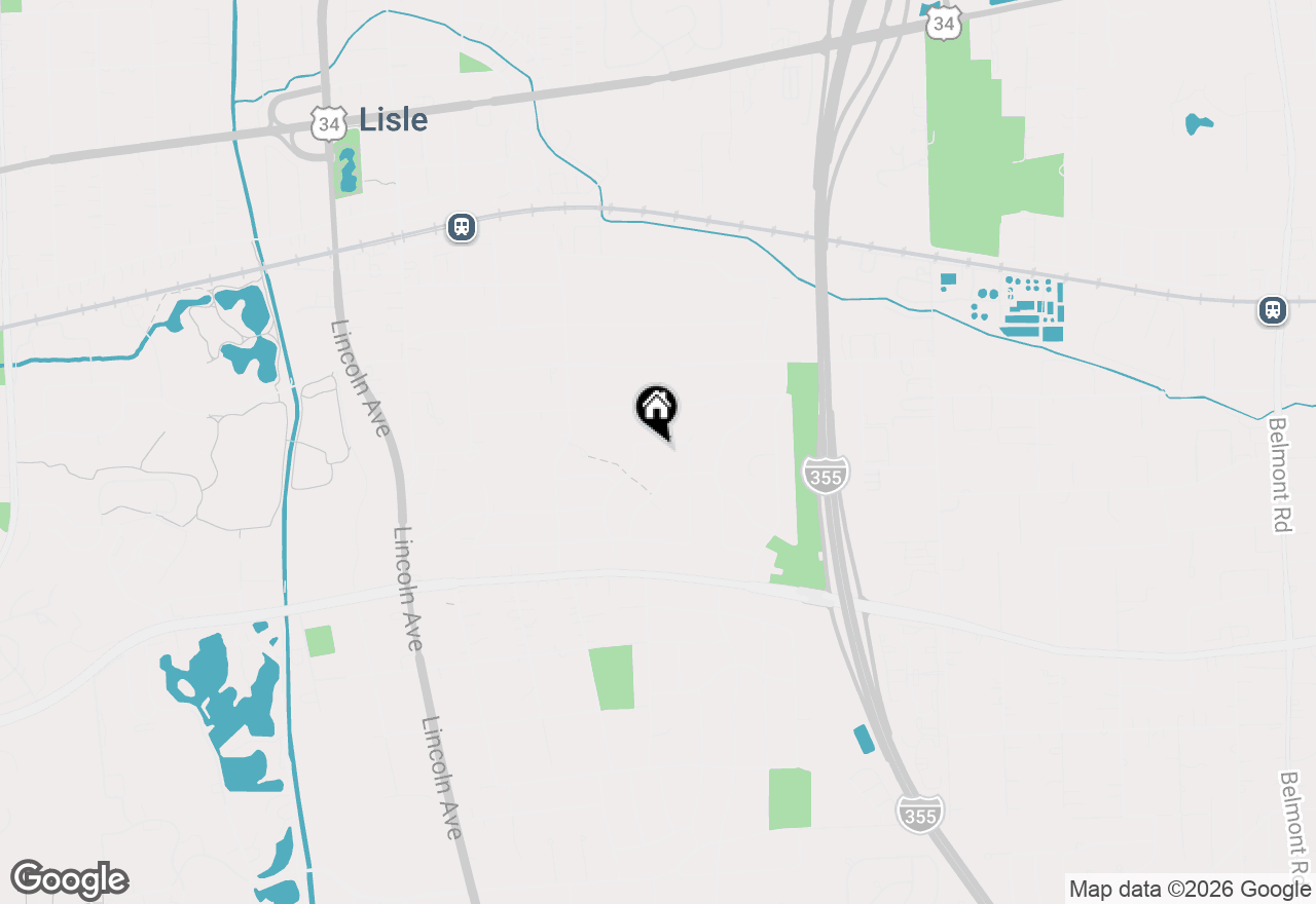 Map of 641 Jonquil Avenue, Lisle, IL 60532