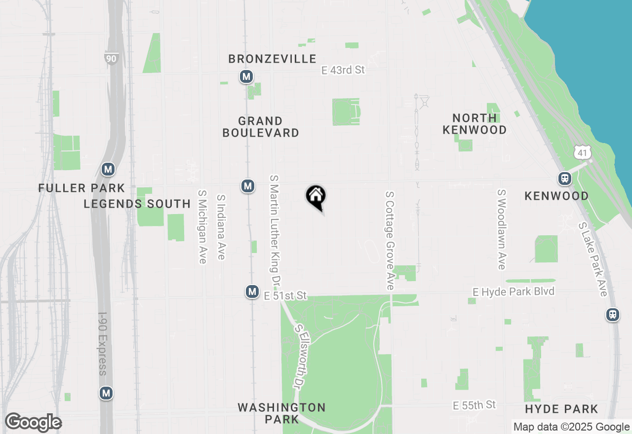 Map of 4812 S Forrestville Avenue, Chicago, IL 60615