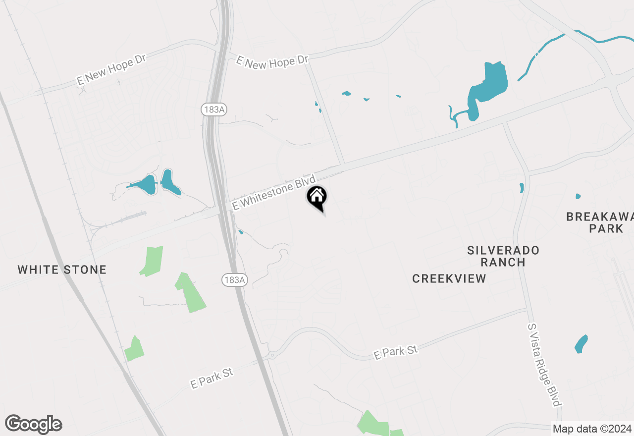 Map of 1464 E Whitestone Blvd #1501-1504, Cedar Park, TX 78613