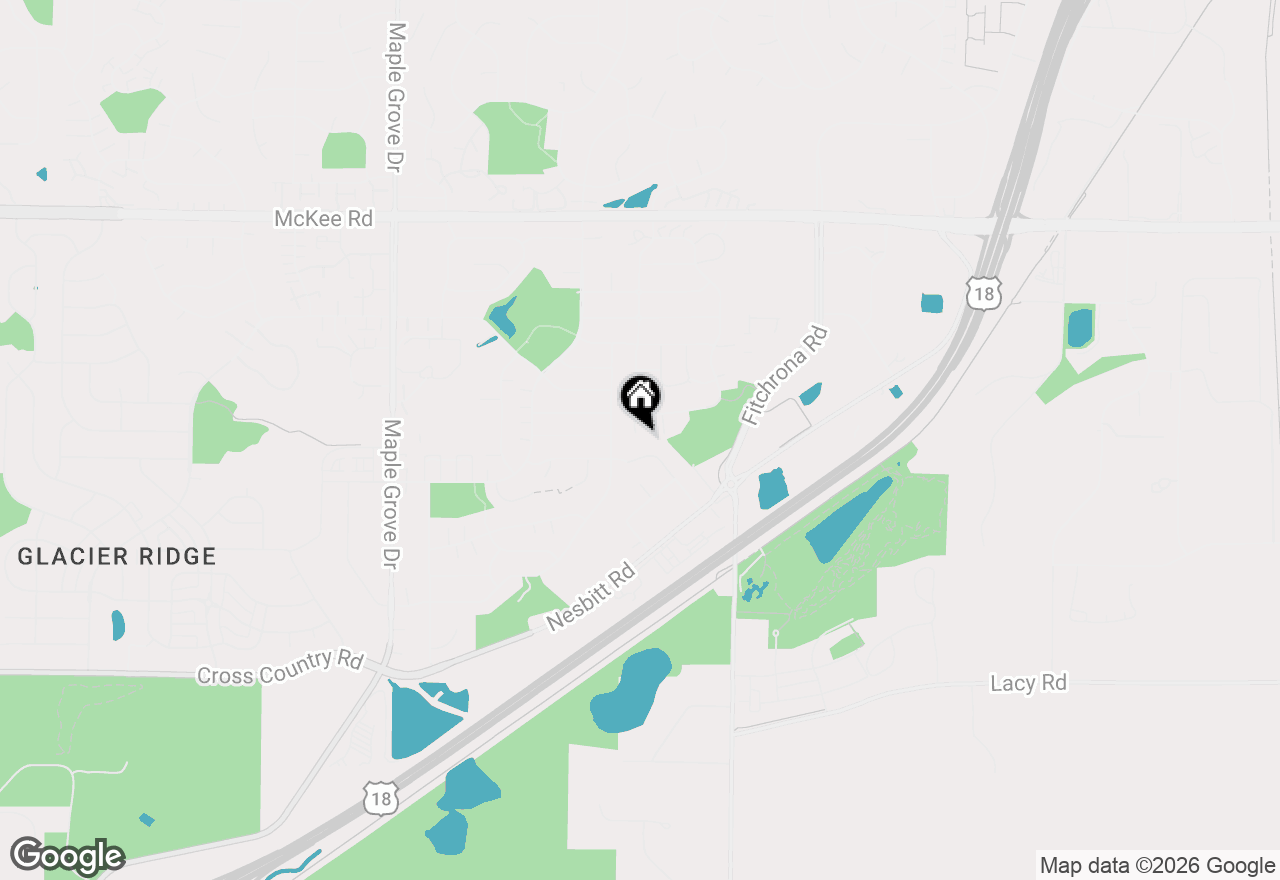 Map of 18 Prescott Circle, Madison, WI 53719