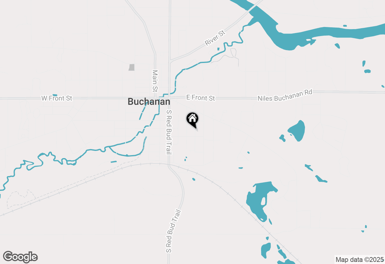 Map of 318 Cecil Street, Buchanan, MI 49107