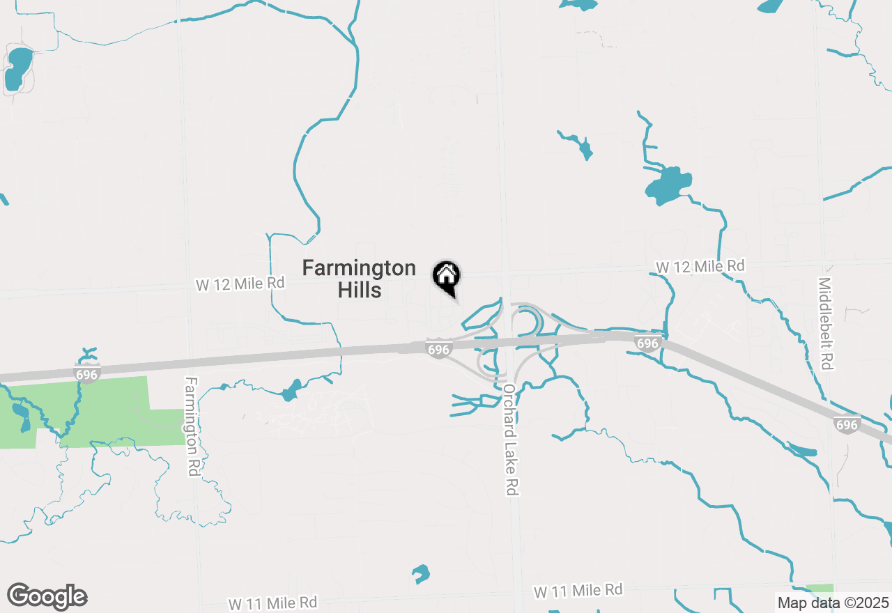 Map of 27580 W Echo Valley #144, Farmington Hills, MI 48334