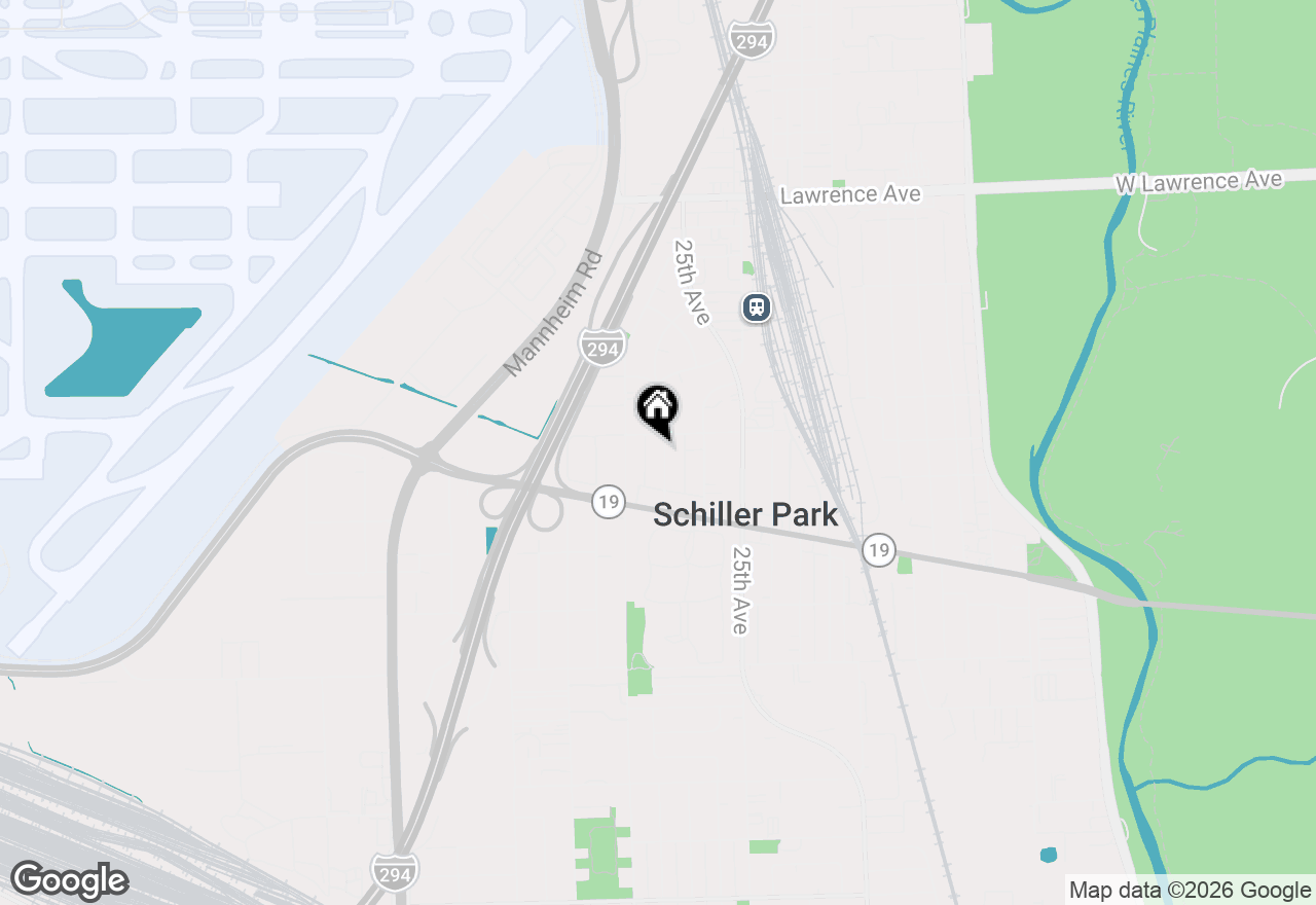 Map of 4332 Hirschberg Avenue, Schiller Park, IL 60176