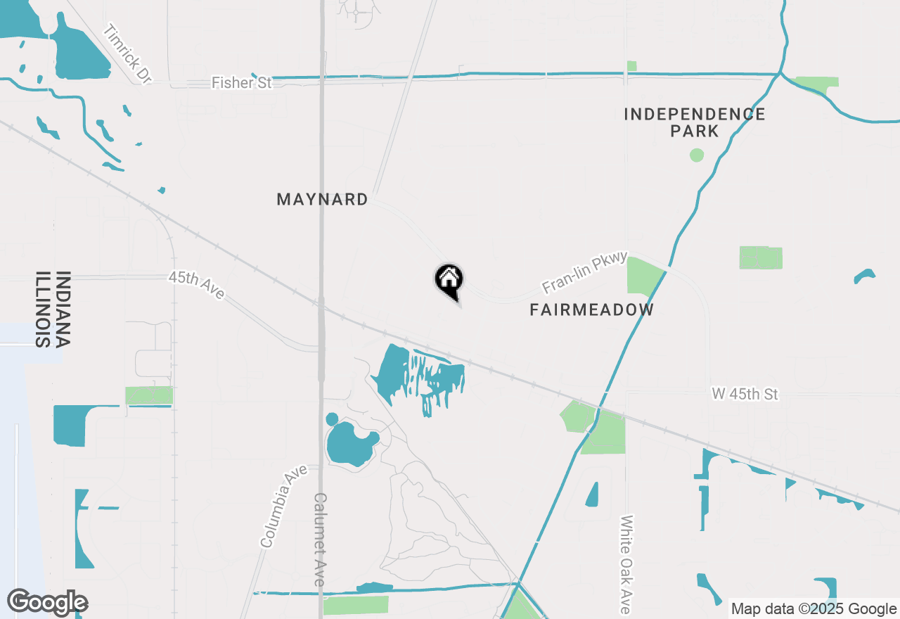 Map of 9449 Primrose Lane, Munster, IN 46321