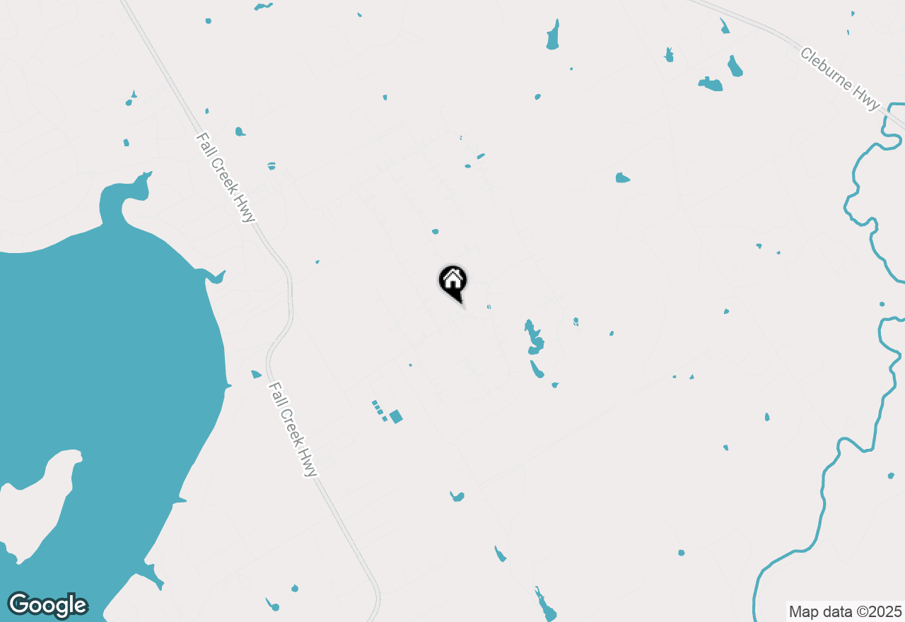 Map of 8034 White Drive, Granbury, TX 76049