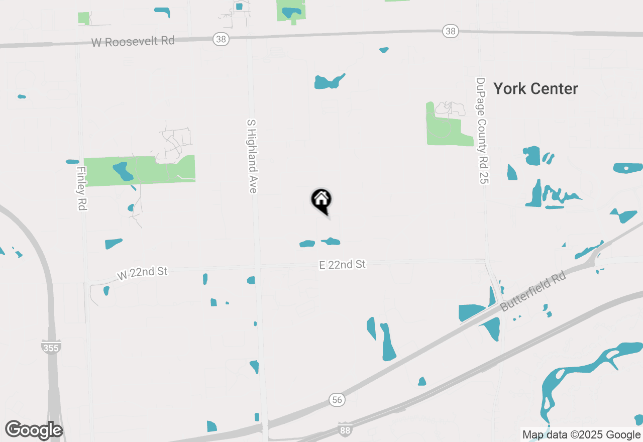 Map of 2020 Saint Regis Drive #501, Lombard, IL 60148