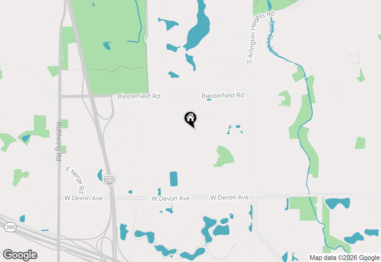 Map of 356 Banbury Avenue, Elk Grove Village, IL 60007