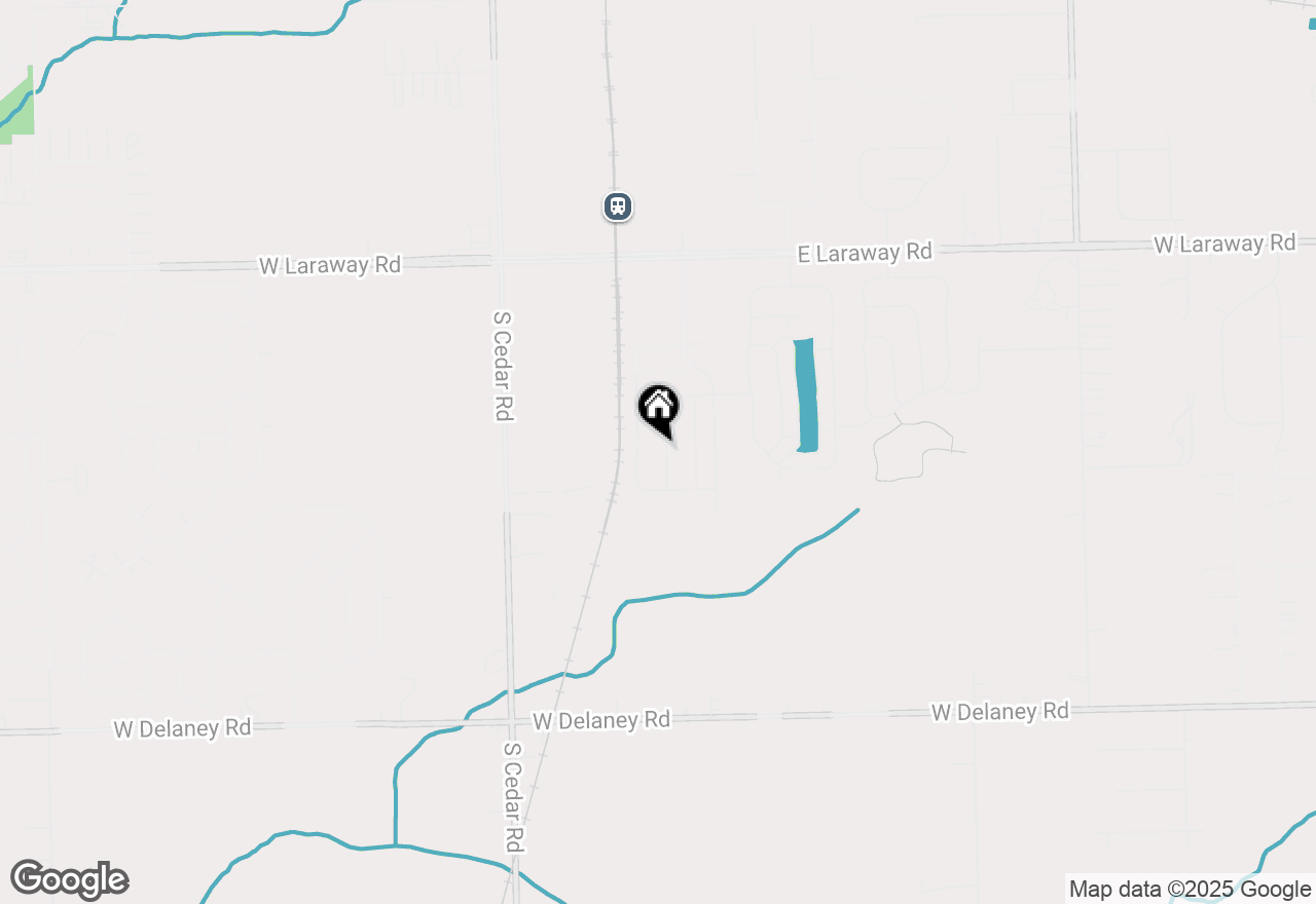 Map of 2315 Desert Canyon Drive, New Lenox, IL 60451