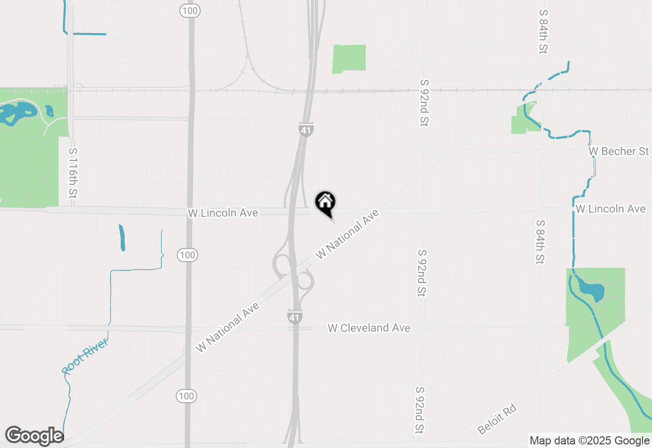 Map of 2332 S 99th St, West Allis, WI 53227