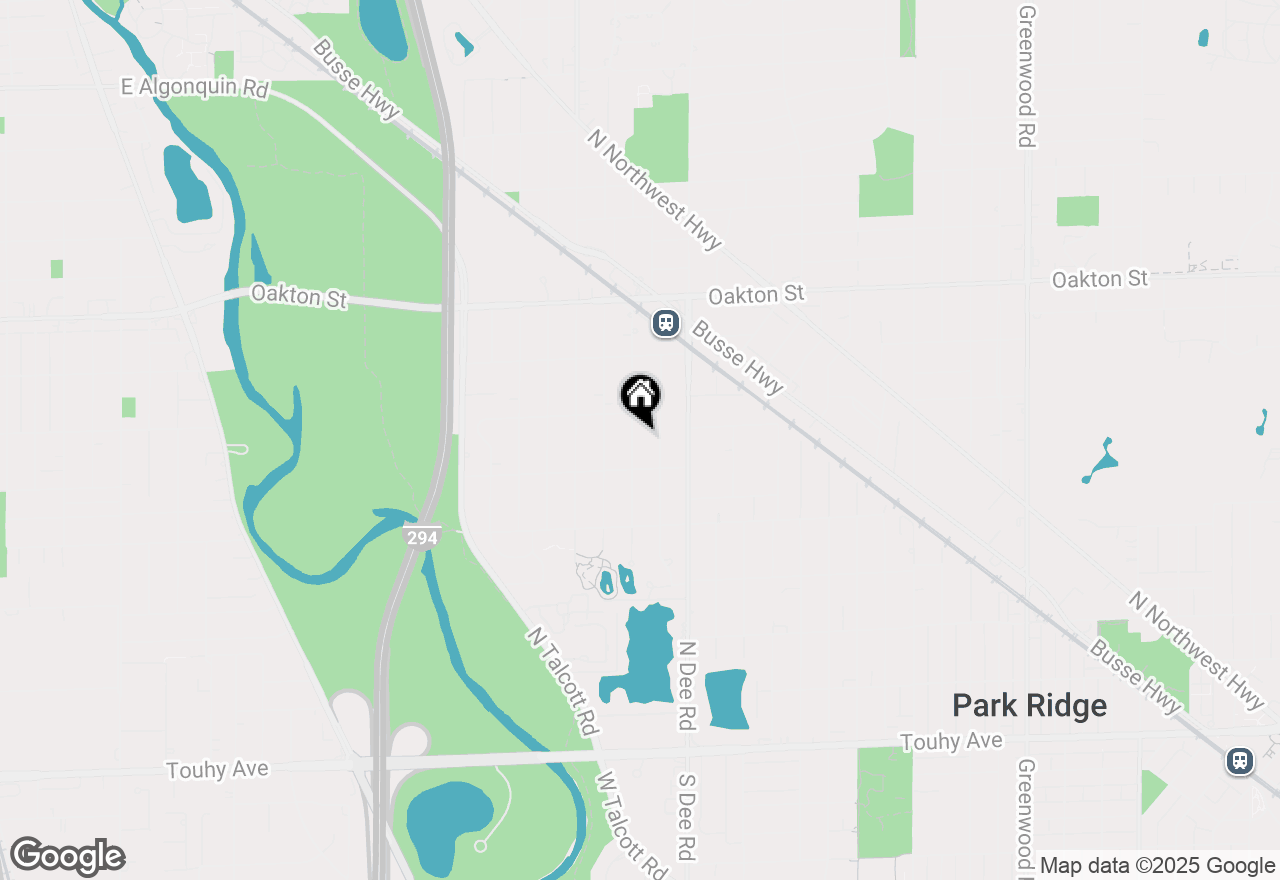 Map of 725 Park Plaine Avenue, Park Ridge, IL 60068